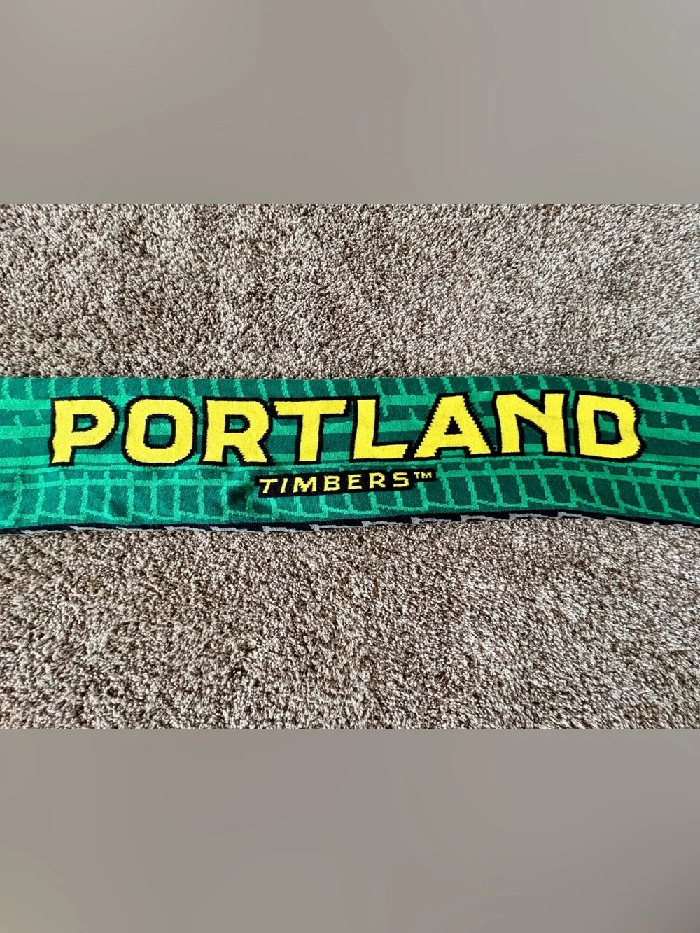 Portland Timbers Green & Yellow Scarf